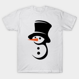 Snowman with big hat T-Shirt